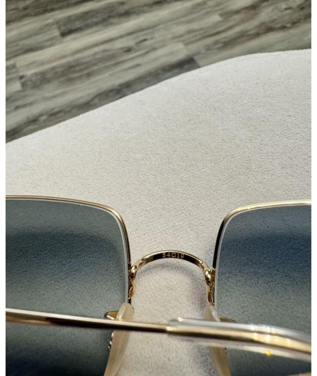RAY BAN Мульти металлические солнцезащитные очки, фото 8