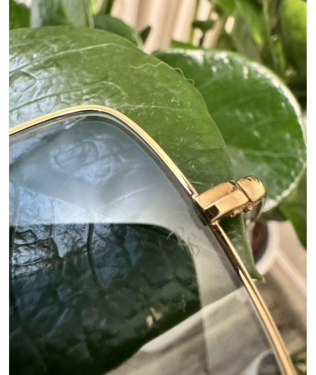 RAY BAN Мульти металлические солнцезащитные очки, фото 5
