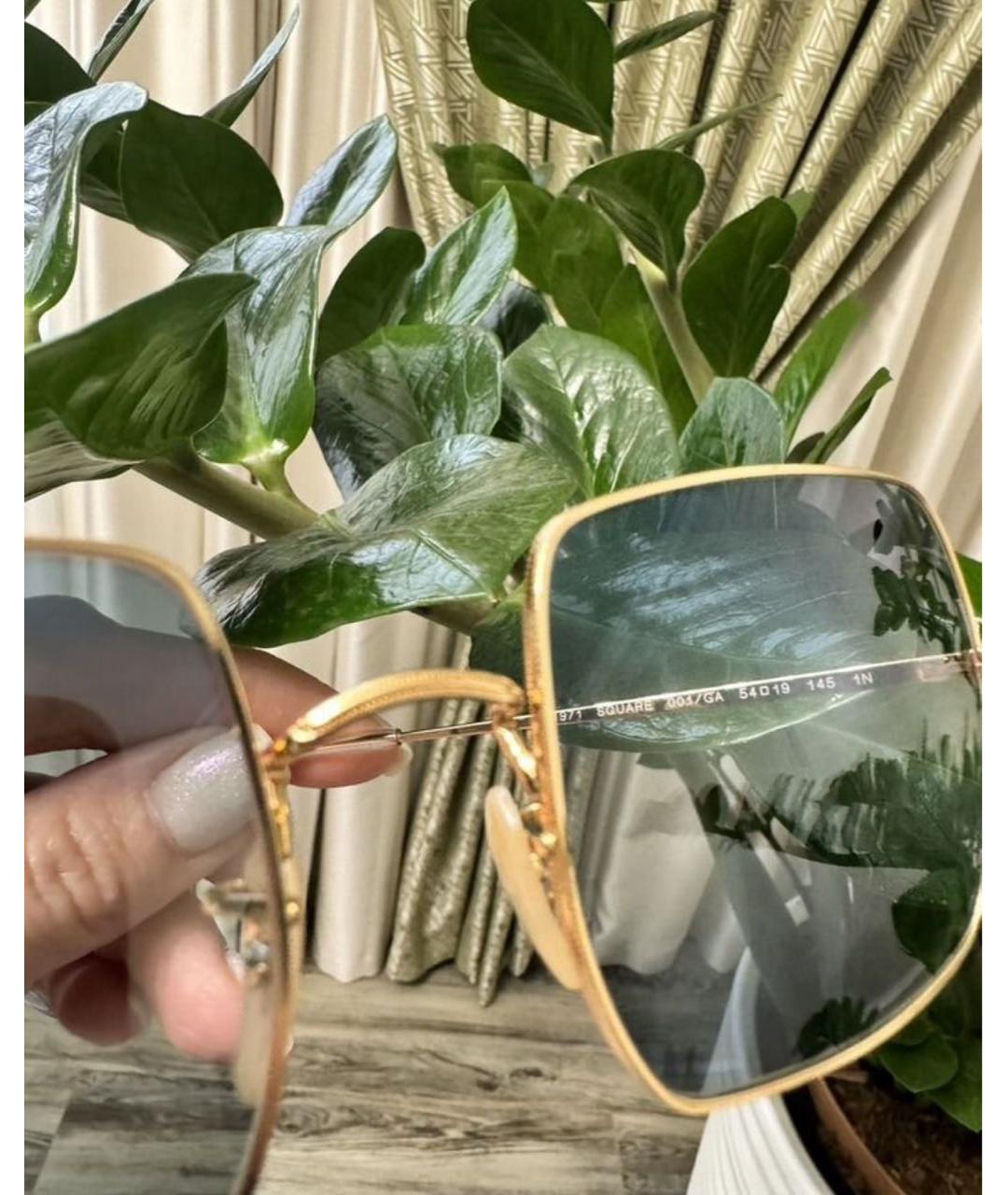 RAY BAN Мульти металлические солнцезащитные очки, фото 6
