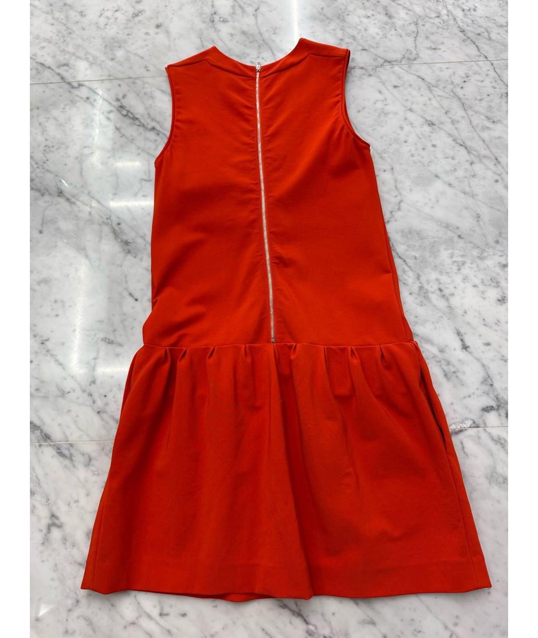 DIANE VON FURSTENBERG Красное вискозное повседневное платье, фото 3