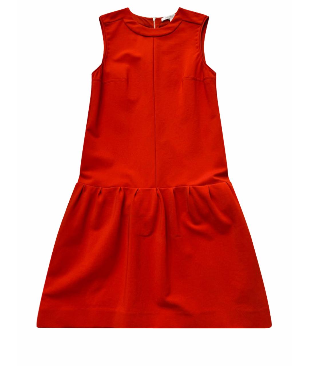 DIANE VON FURSTENBERG Красное вискозное повседневное платье, фото 1
