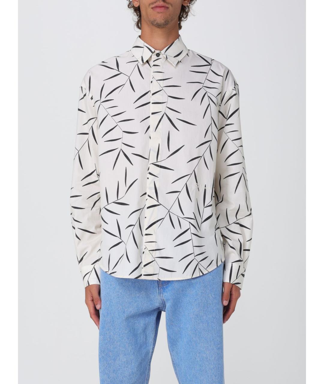 JACQUEMUS Белая кэжуал рубашка, фото 3