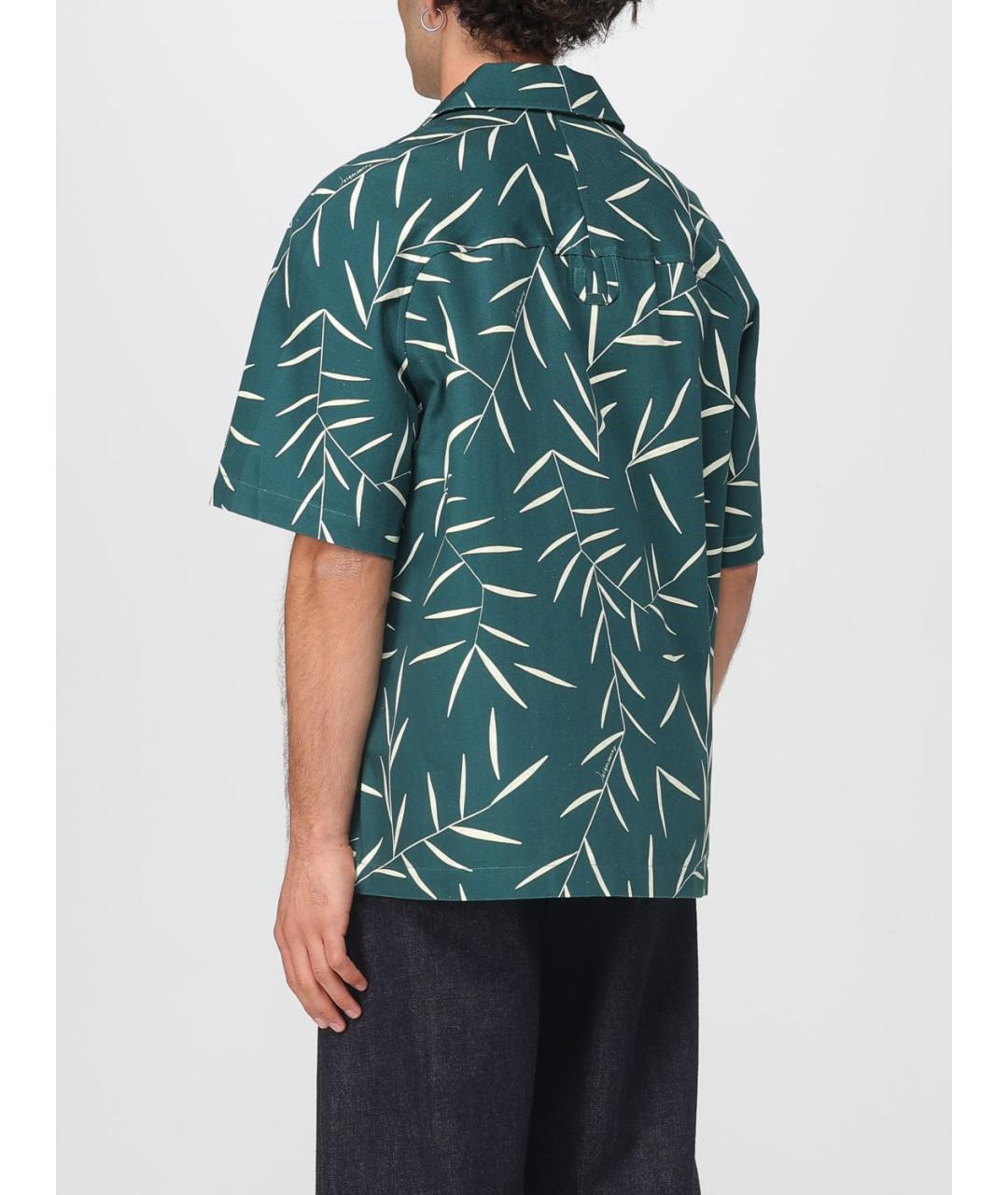 JACQUEMUS Зеленая кэжуал рубашка, фото 4