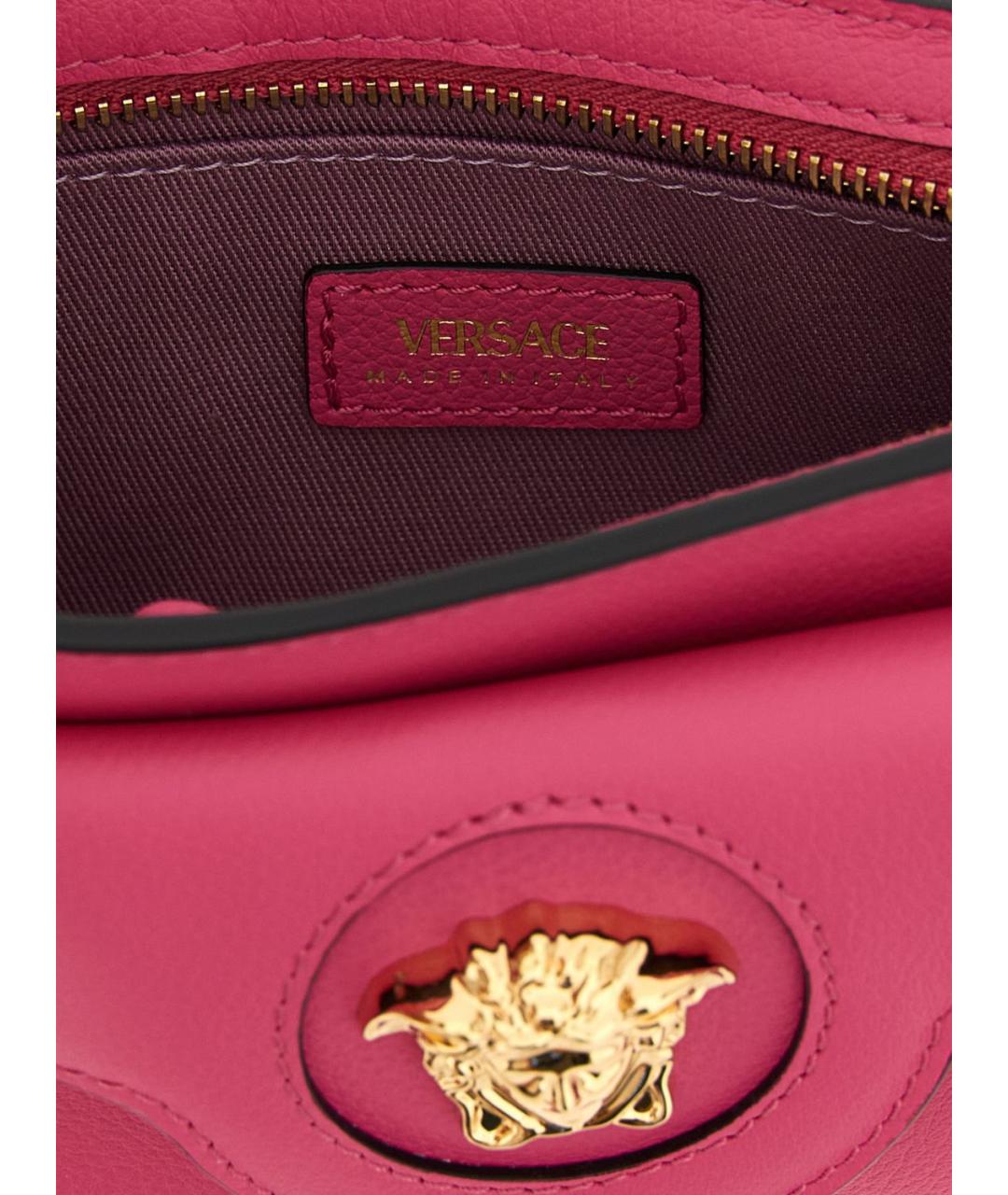 VERSACE Фуксия сумка через плечо, фото 4