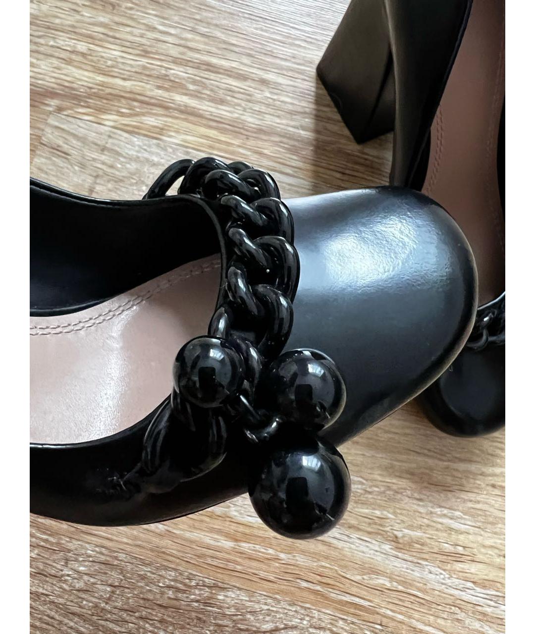 TORY BURCH Черные кожаные туфли, фото 5