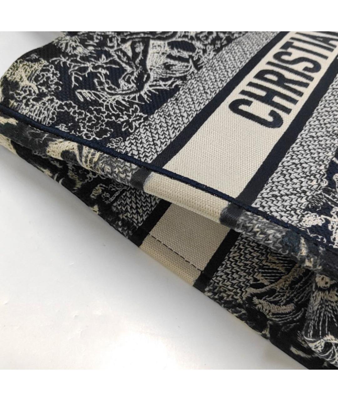 CHRISTIAN DIOR Тканевая сумка тоут, фото 5
