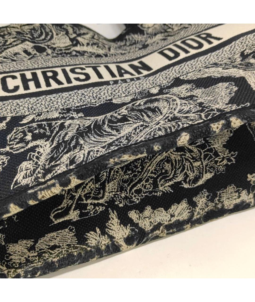 CHRISTIAN DIOR Тканевая сумка тоут, фото 6