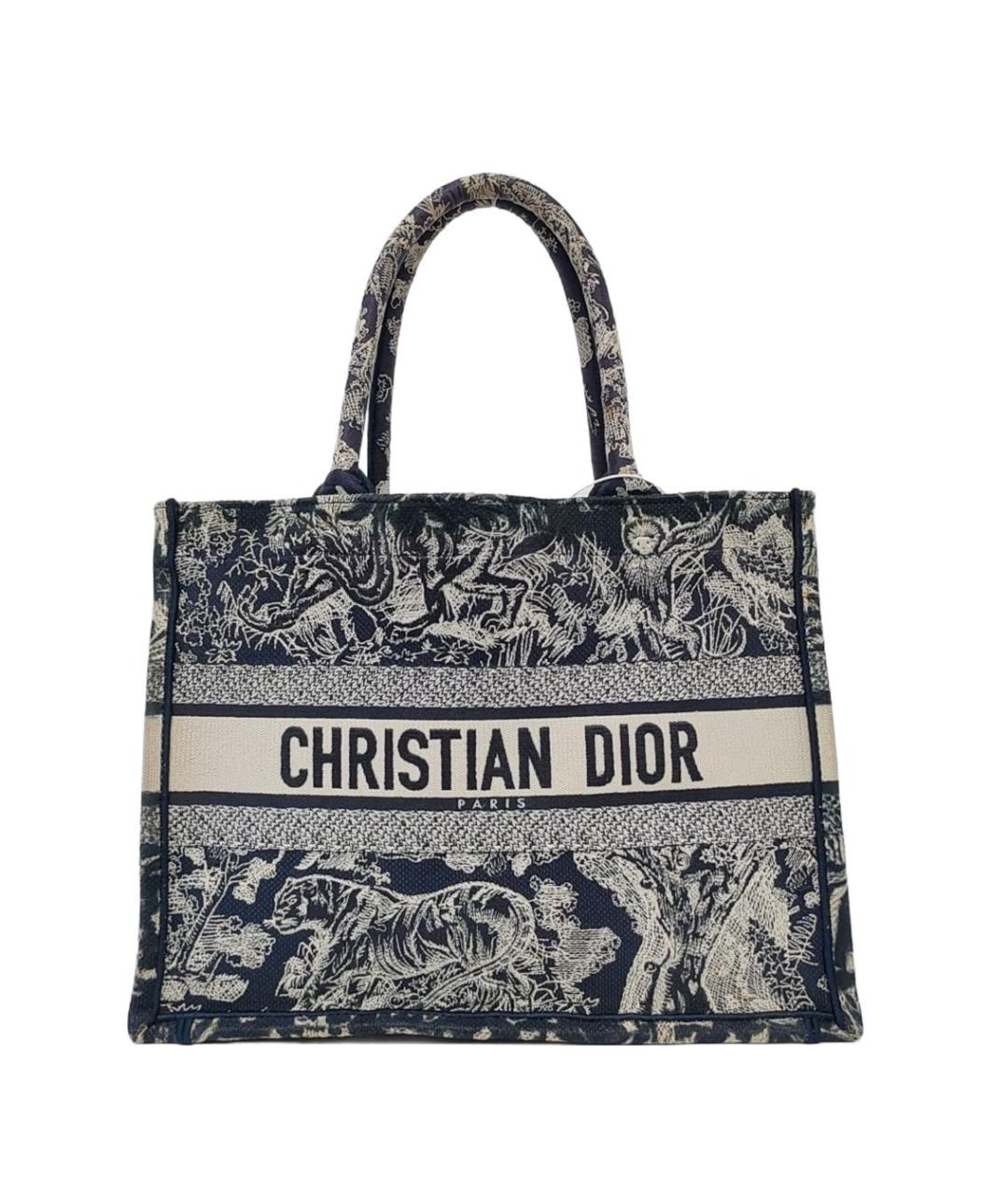 CHRISTIAN DIOR Тканевая сумка тоут, фото 1