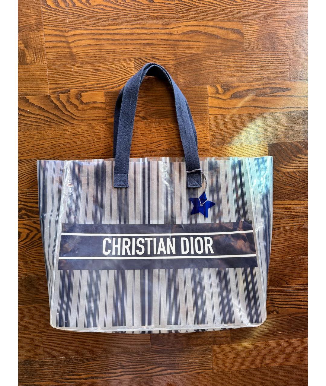 CHRISTIAN DIOR Мульти пляжная сумка, фото 6