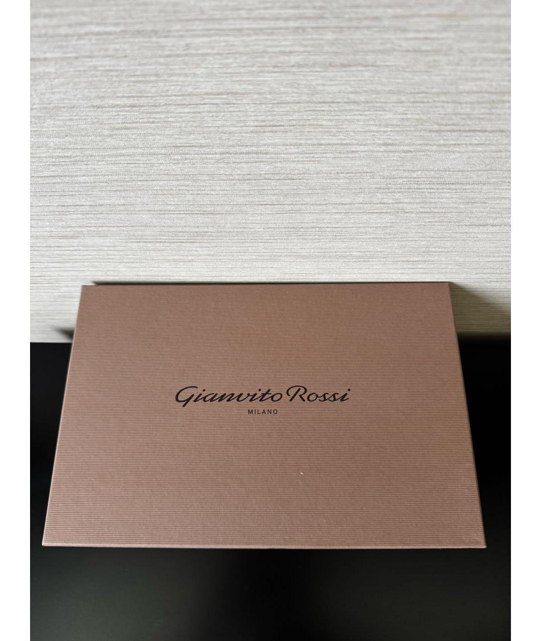 GIANVITO ROSSI Черные замшевые туфли, фото 6