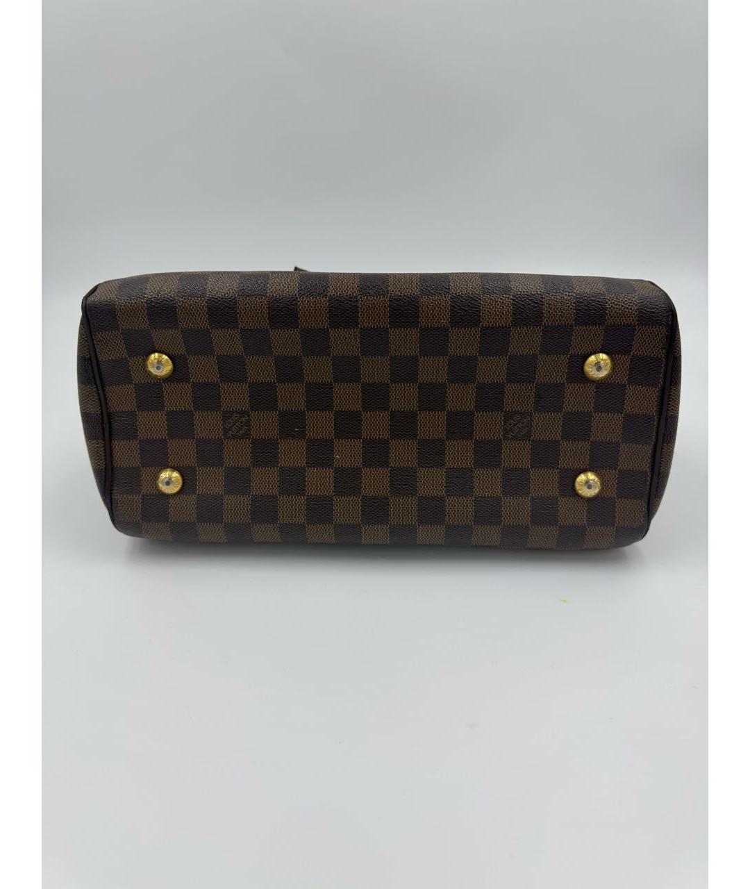 LOUIS VUITTON Коричневая сумка с короткими ручками, фото 5