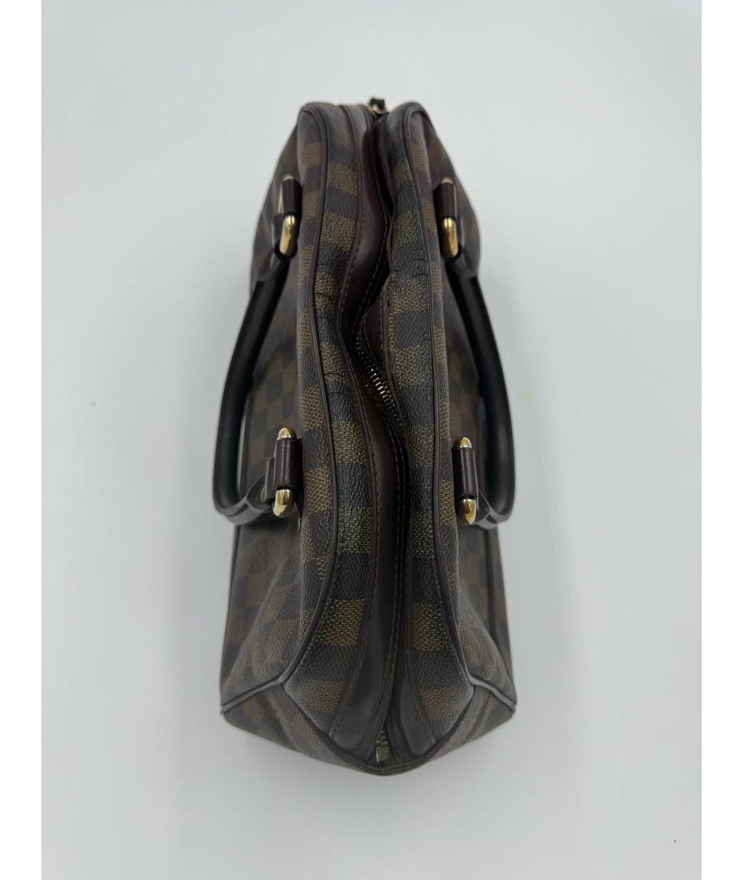 LOUIS VUITTON Коричневая сумка с короткими ручками, фото 7