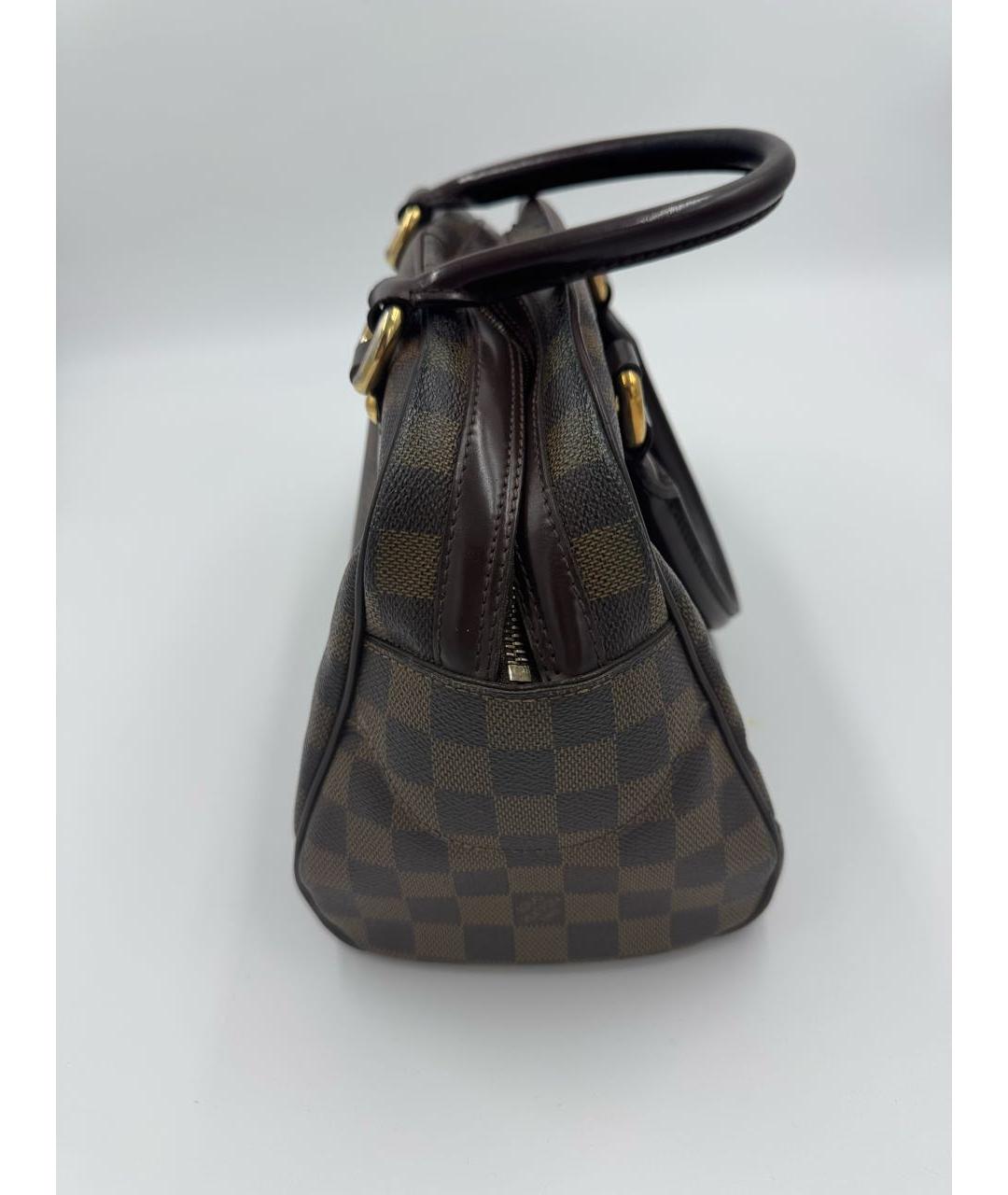 LOUIS VUITTON Коричневая сумка с короткими ручками, фото 3