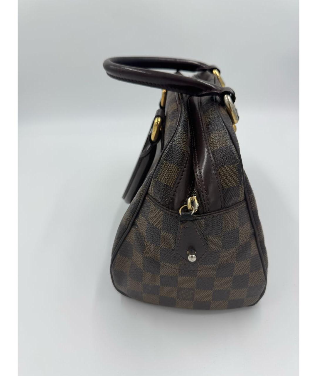 LOUIS VUITTON Коричневая сумка с короткими ручками, фото 4