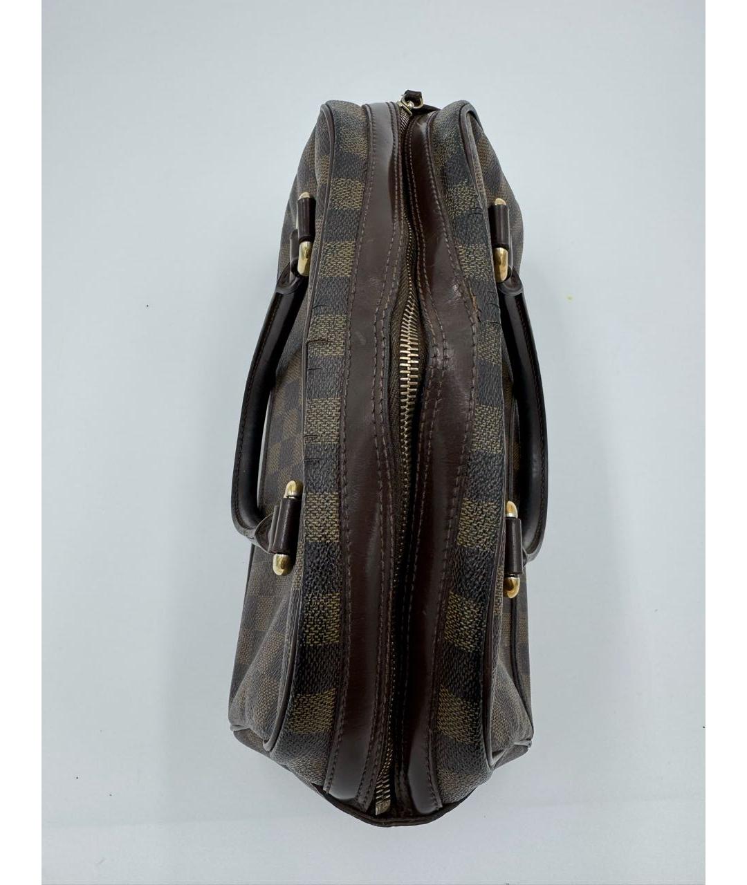 LOUIS VUITTON Коричневая сумка с короткими ручками, фото 8