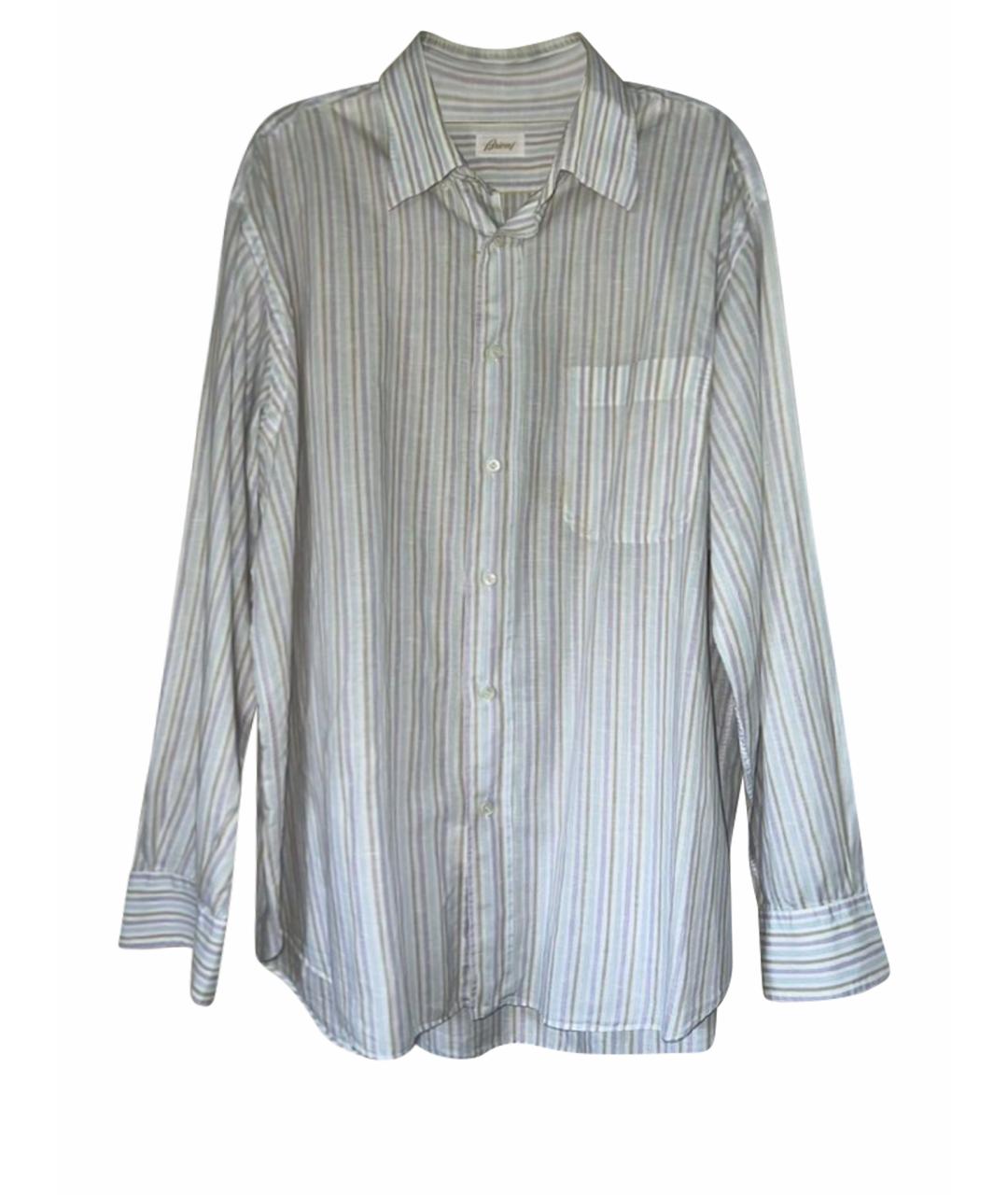 BRIONI Мульти хлопковая кэжуал рубашка, фото 1