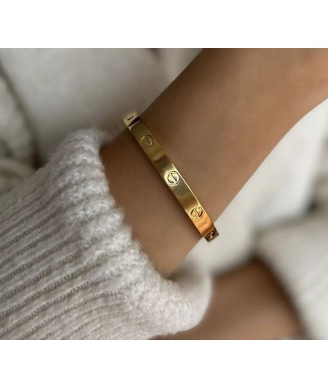 CARTIER Золотой браслет из желтого золота, фото 5
