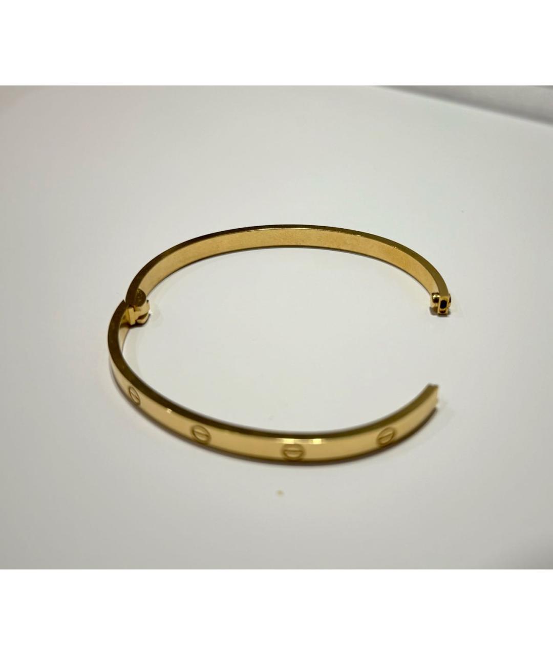 CARTIER Золотой браслет из желтого золота, фото 3