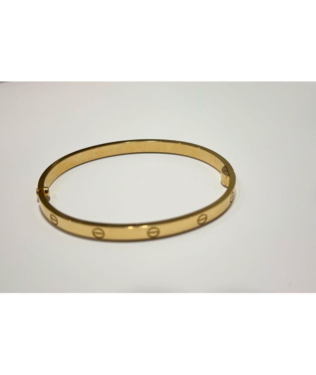 CARTIER Золотой браслет из желтого золота, фото 4
