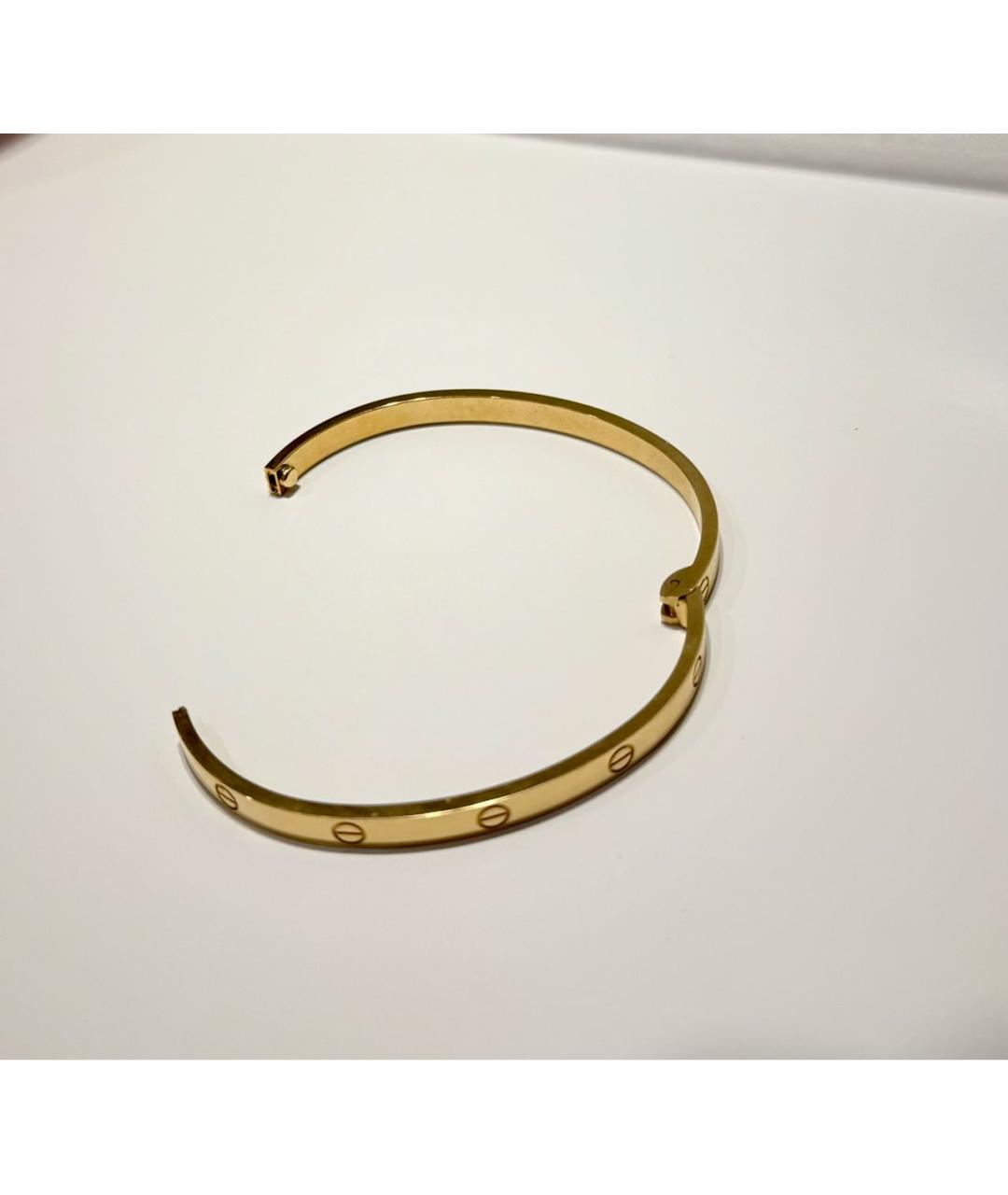 CARTIER Золотой браслет из желтого золота, фото 2