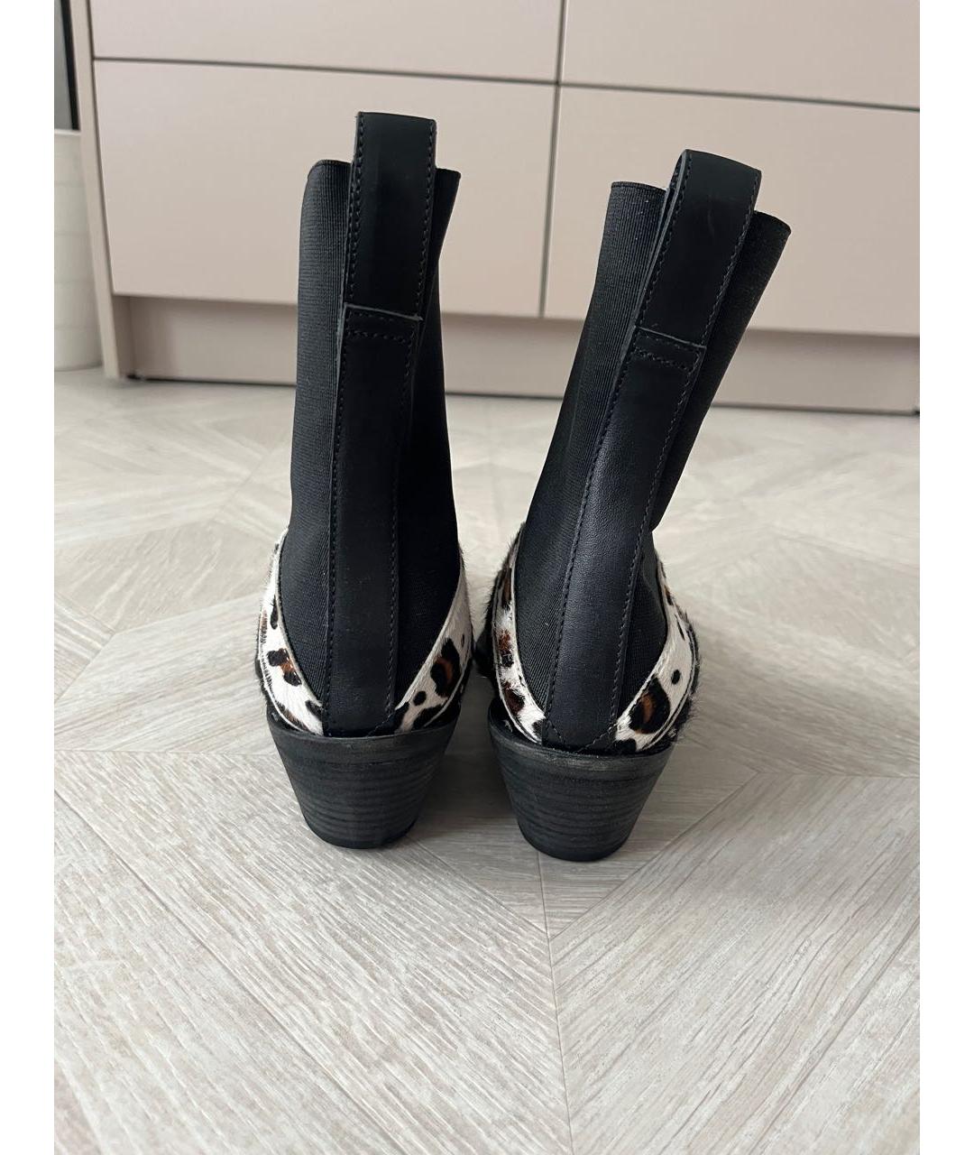 HAIDER ACKERMANN Полусапоги из экзотической кожи, фото 4