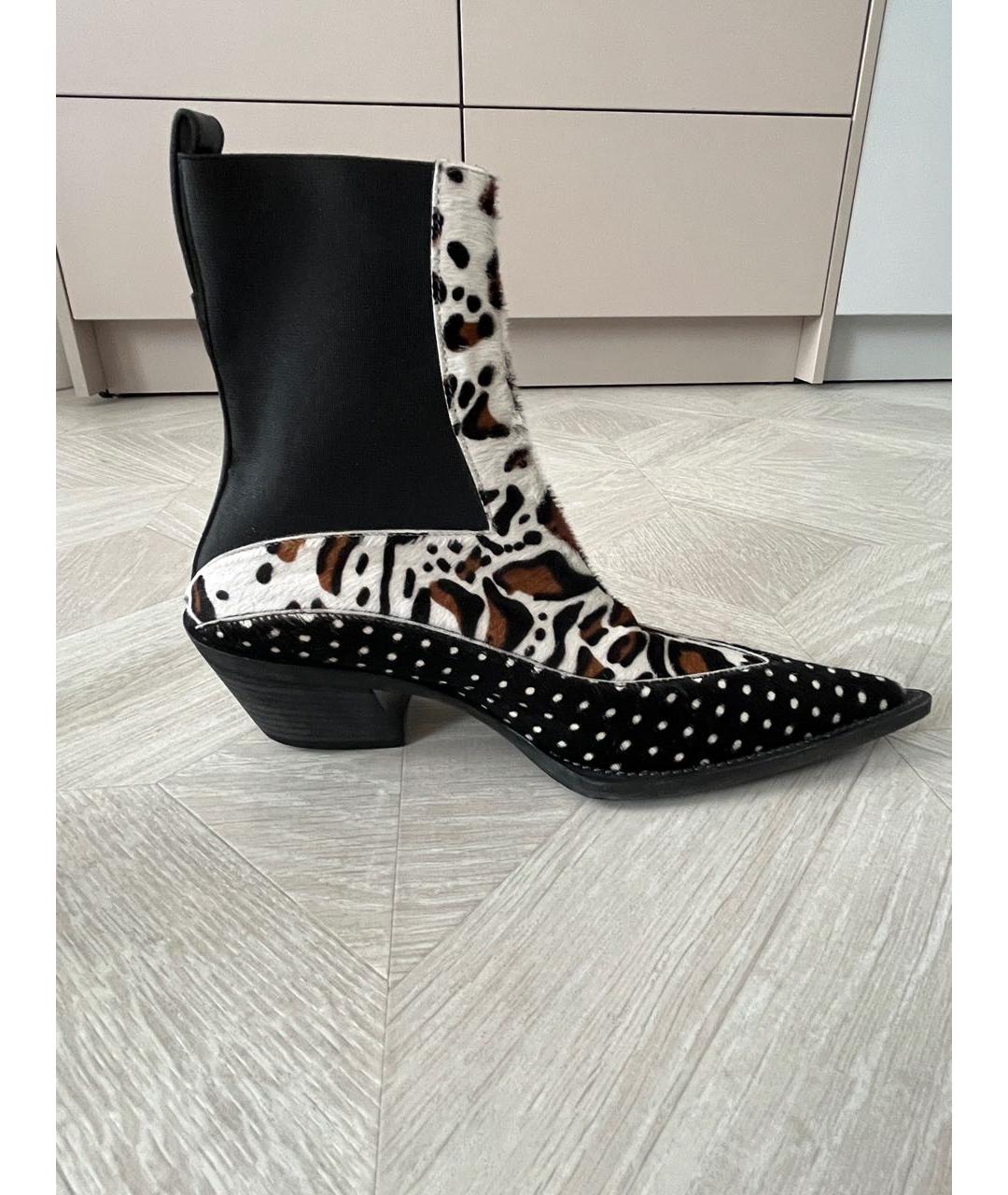 HAIDER ACKERMANN Полусапоги из экзотической кожи, фото 3