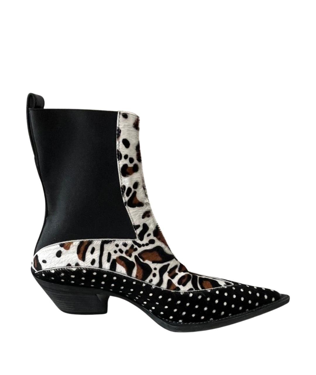 HAIDER ACKERMANN Полусапоги из экзотической кожи, фото 1