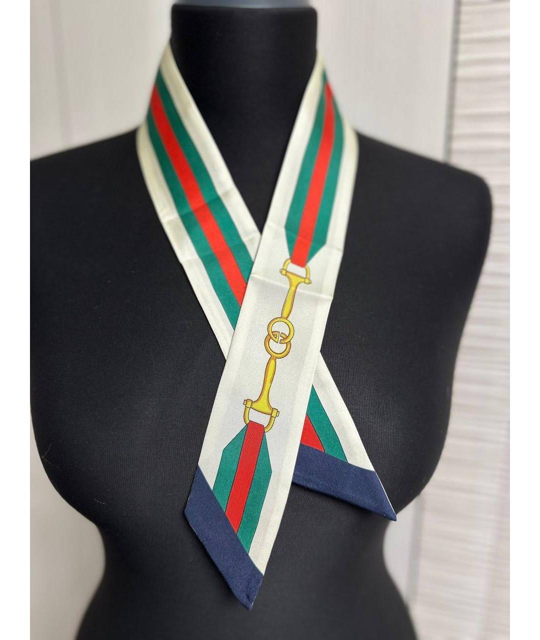GUCCI Мульти шелковый платок, фото 2