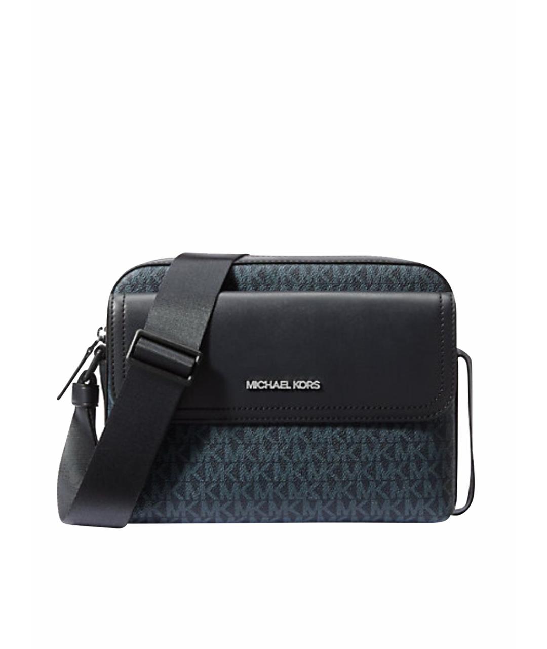 MICHAEL KORS Черная сумка на плечо из искусственной кожи, фото 1