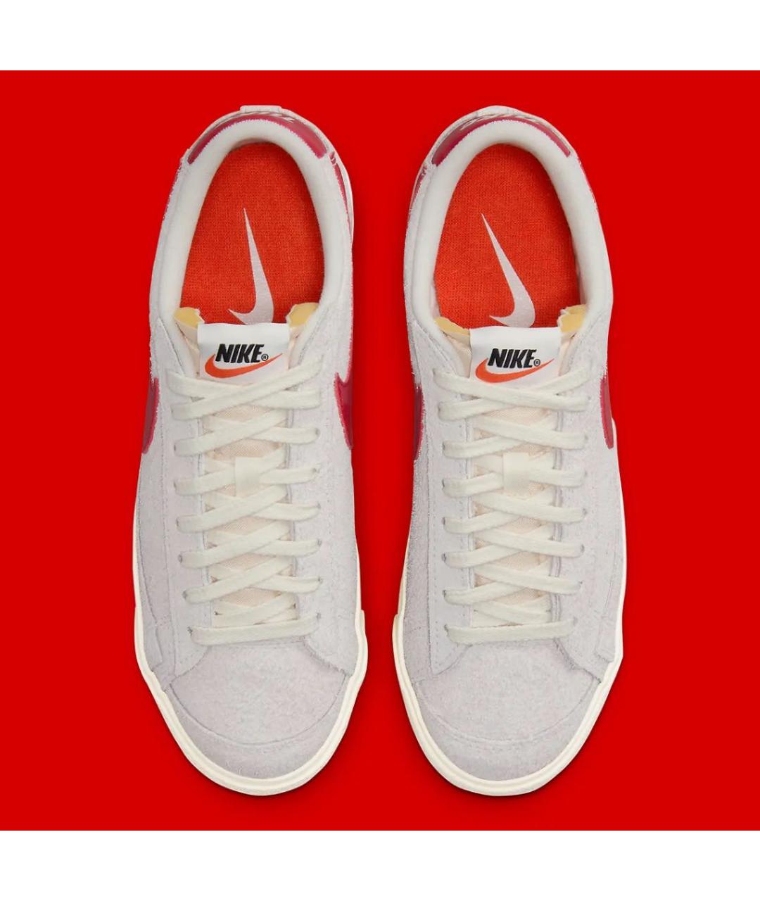 NIKE Серые замшевые кеды, фото 5