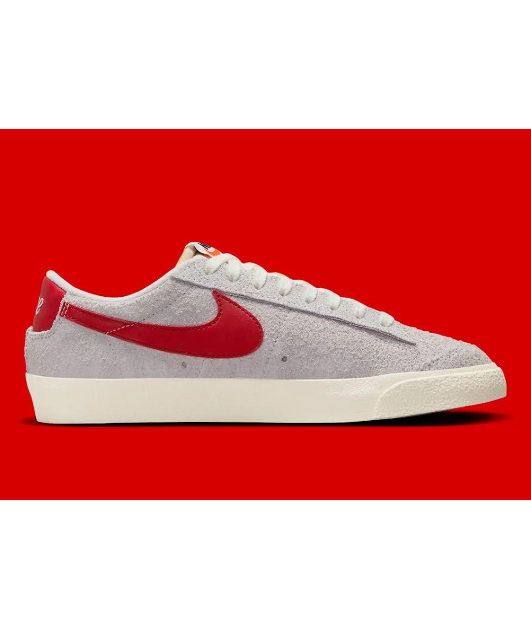 NIKE Серые замшевые кеды, фото 9
