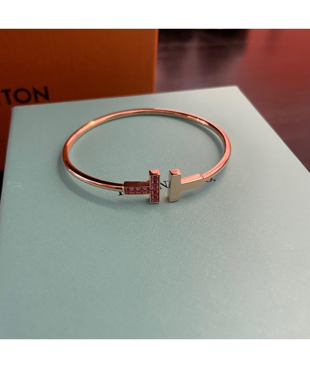 TIFFANY&CO Золотой браслет из розового золота, фото 7