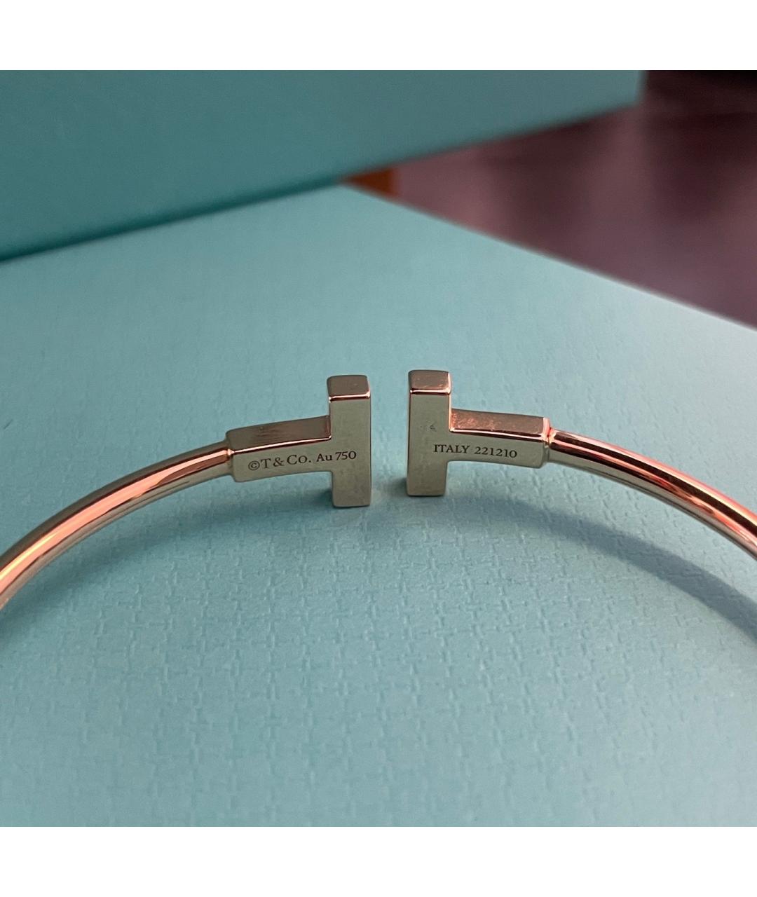 TIFFANY&CO Золотой браслет из розового золота, фото 6