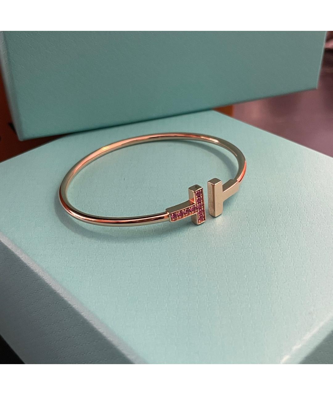 TIFFANY&CO Золотой браслет из розового золота, фото 5