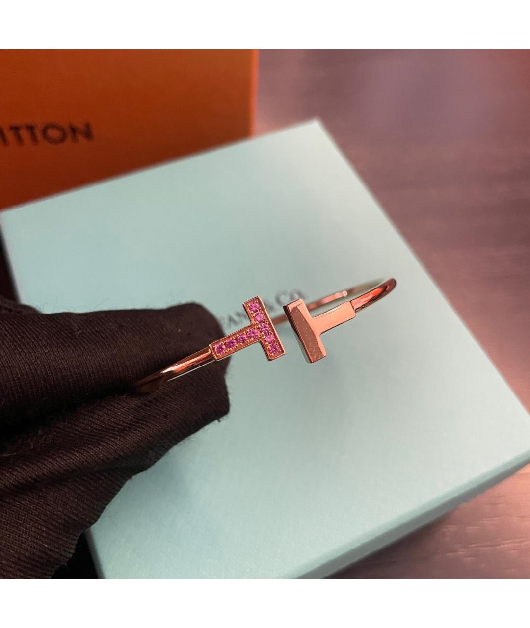 TIFFANY&CO Золотой браслет из розового золота, фото 2