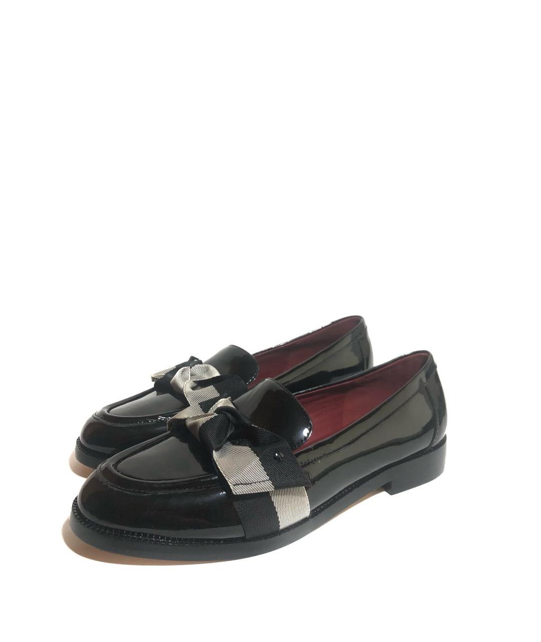 KATE SPADE Черные лоферы из лакированной кожи, фото 2