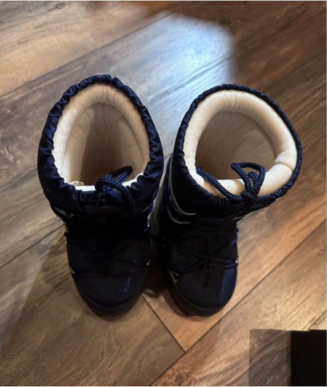 MOON BOOT Синие ботинки, фото 5
