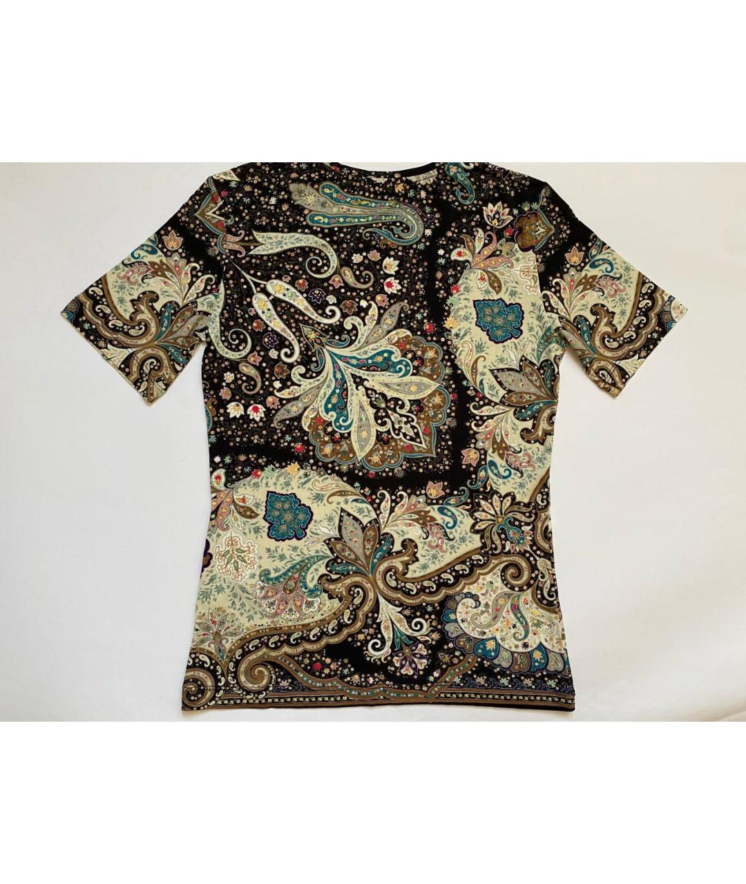 ETRO Мульти вискозная футболка, фото 2
