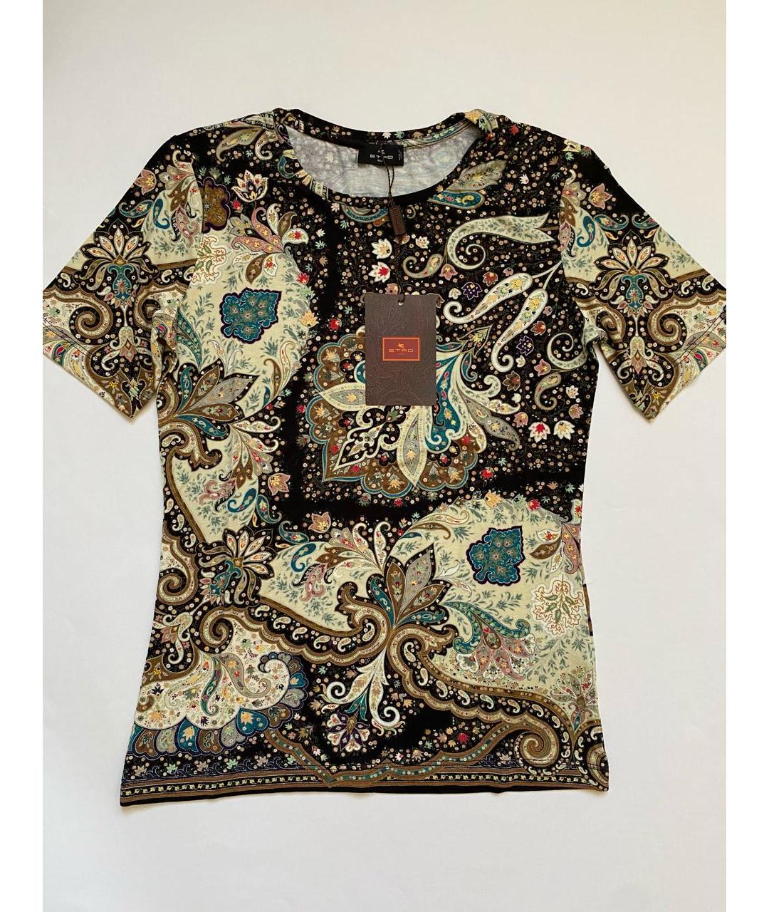 ETRO Мульти вискозная футболка, фото 9