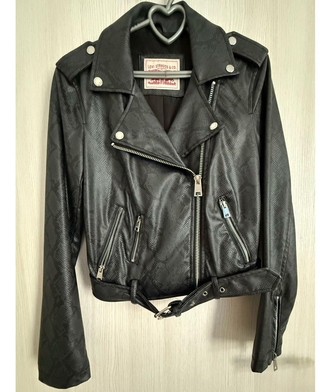 LEVI'S Черная куртка, фото 5