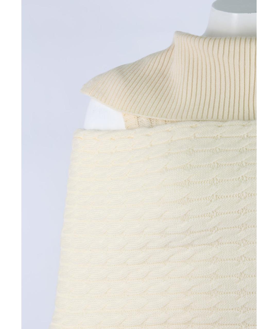 MAX MARA Белое шерстяное платье, фото 5