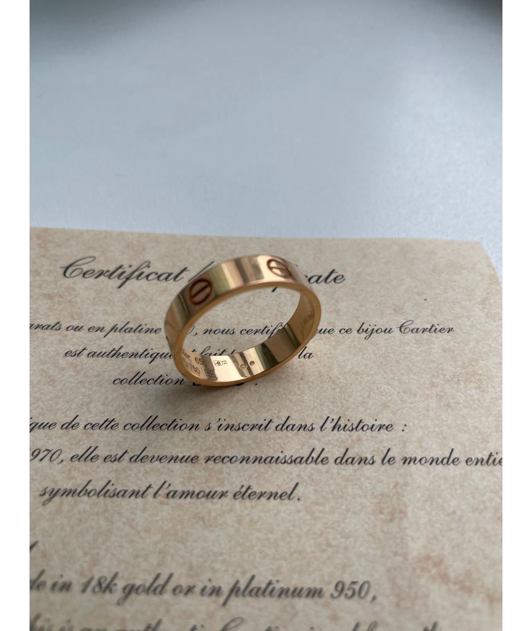 CARTIER Розовое кольцо из розового золота, фото 4
