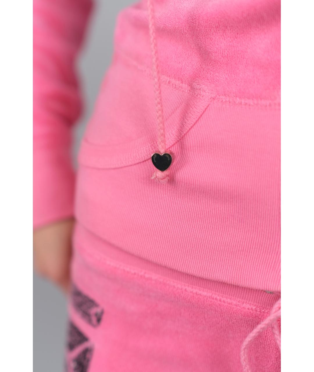 JUICY COUTURE Розовый хлопковый спортивные костюмы, фото 4