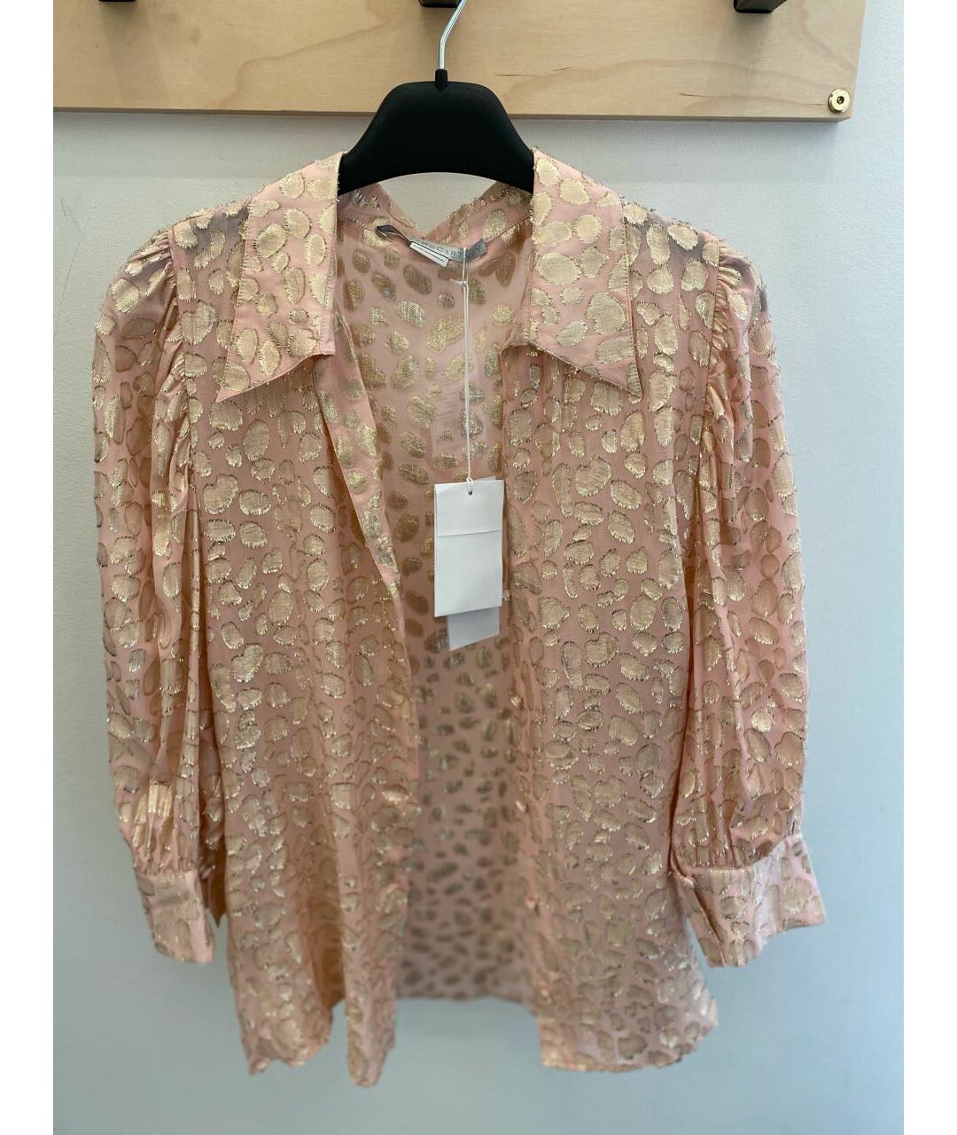 STELLA MCCARTNEY Розовая шелковая рубашка, фото 4