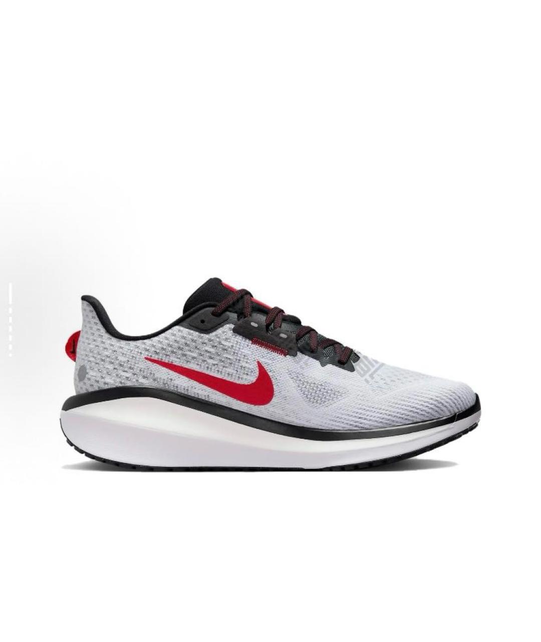 NIKE Белые текстильные низкие кроссовки / кеды, фото 7