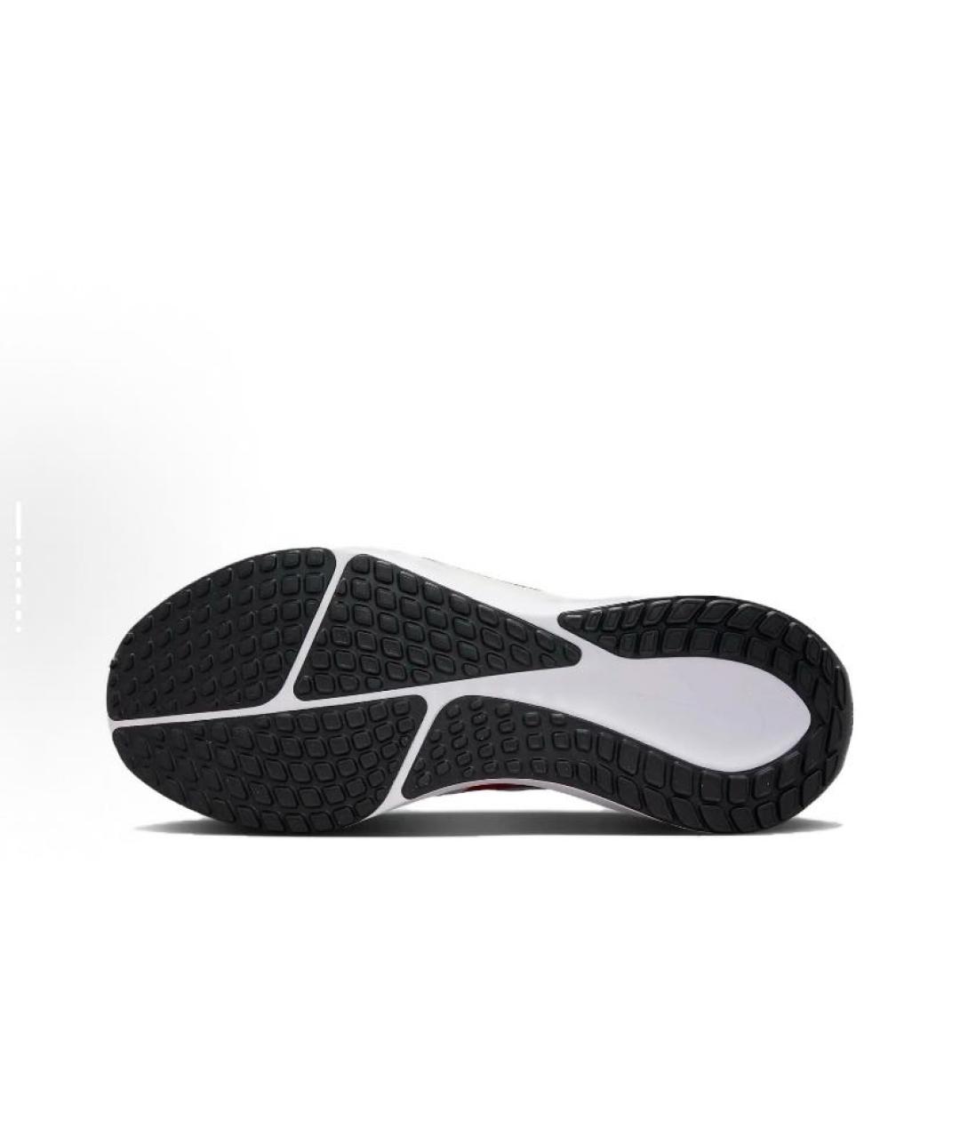 NIKE Белые текстильные низкие кроссовки / кеды, фото 6