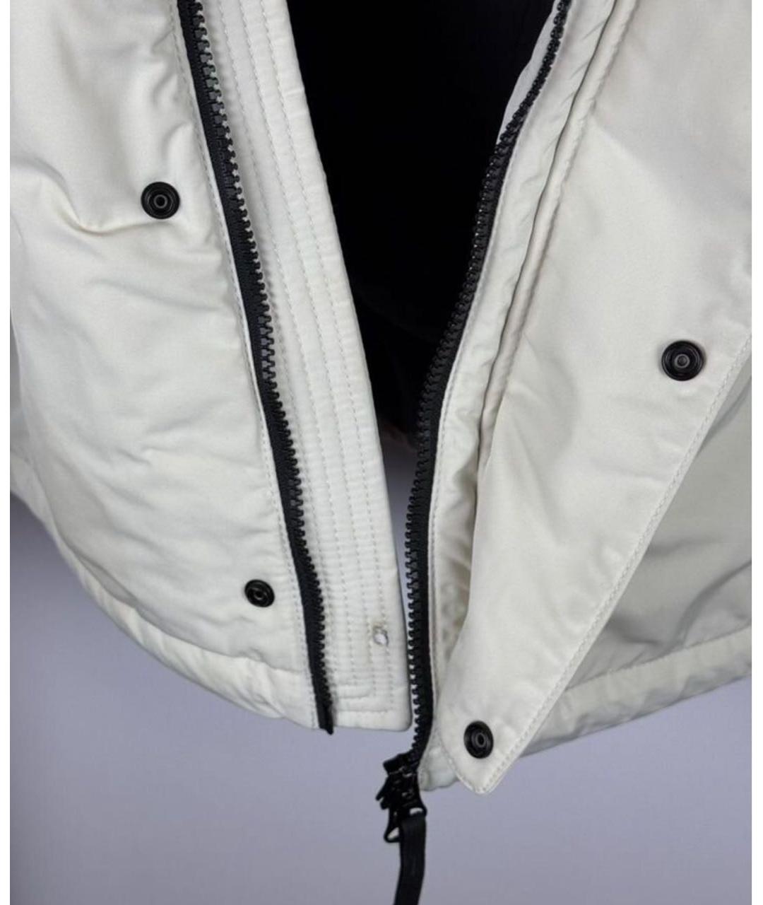 STONE ISLAND Бежевый пуховик, фото 7