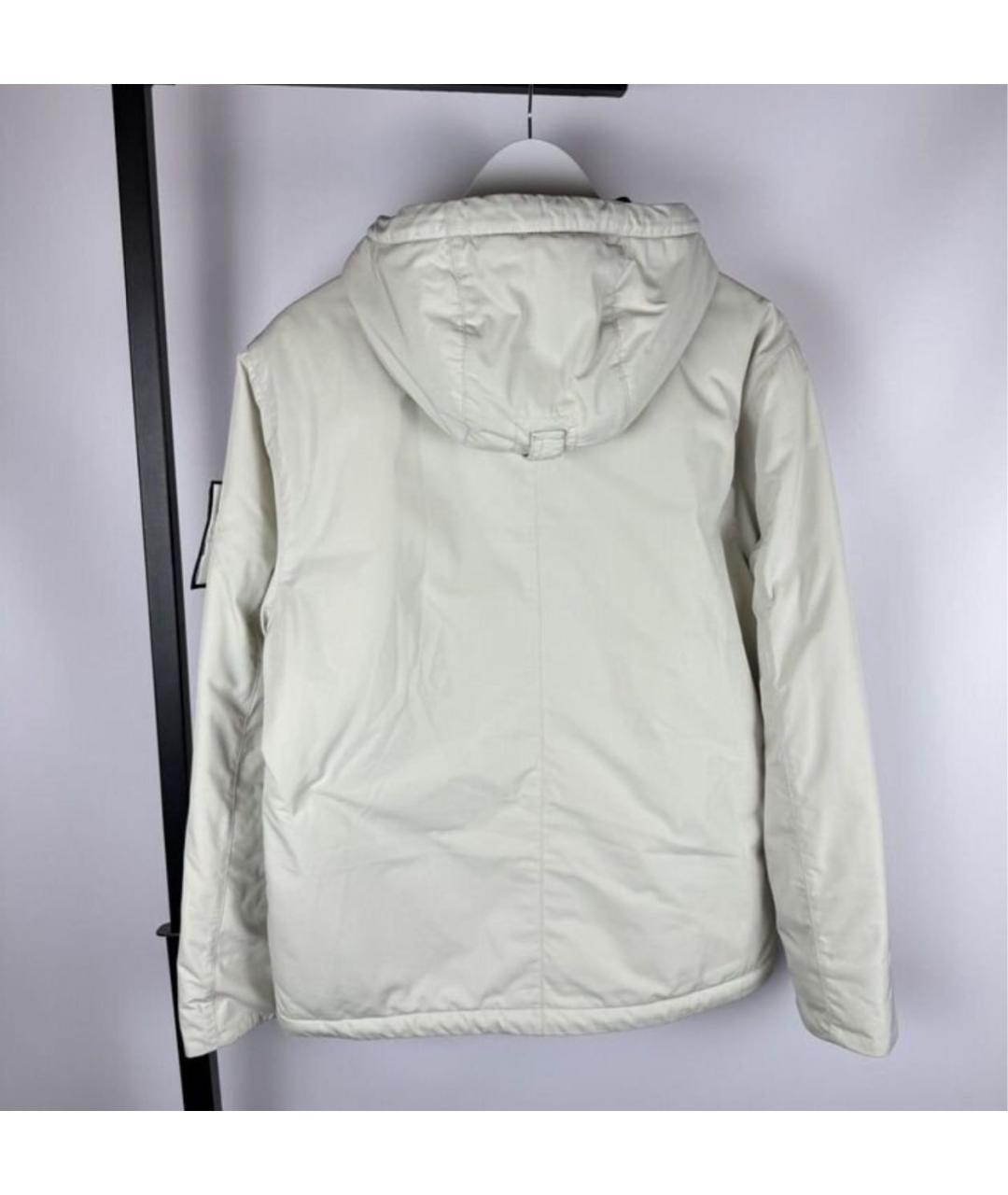 STONE ISLAND Бежевый пуховик, фото 3