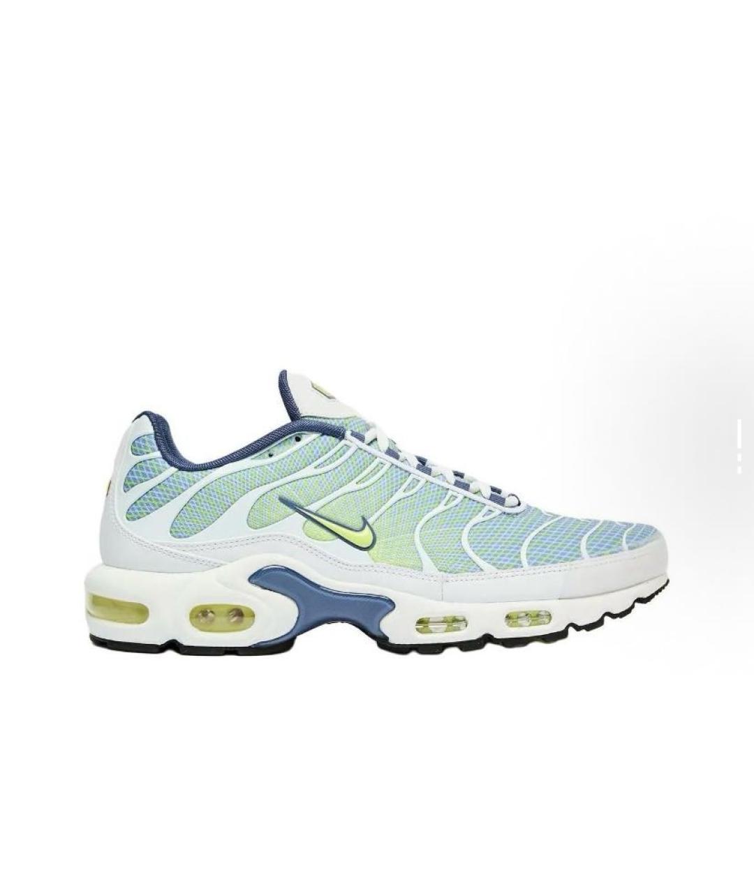 NIKE Голубые текстильные низкие кроссовки / кеды, фото 4