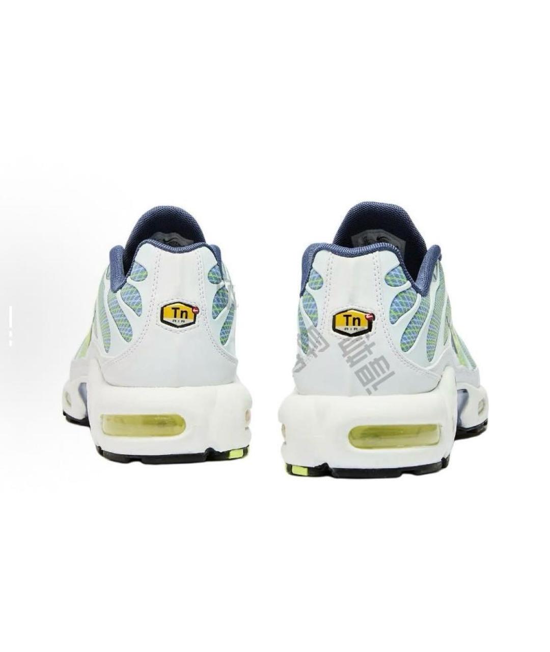 NIKE Голубые текстильные низкие кроссовки / кеды, фото 2